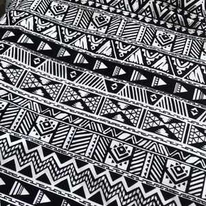 Black and white pattern skirts!